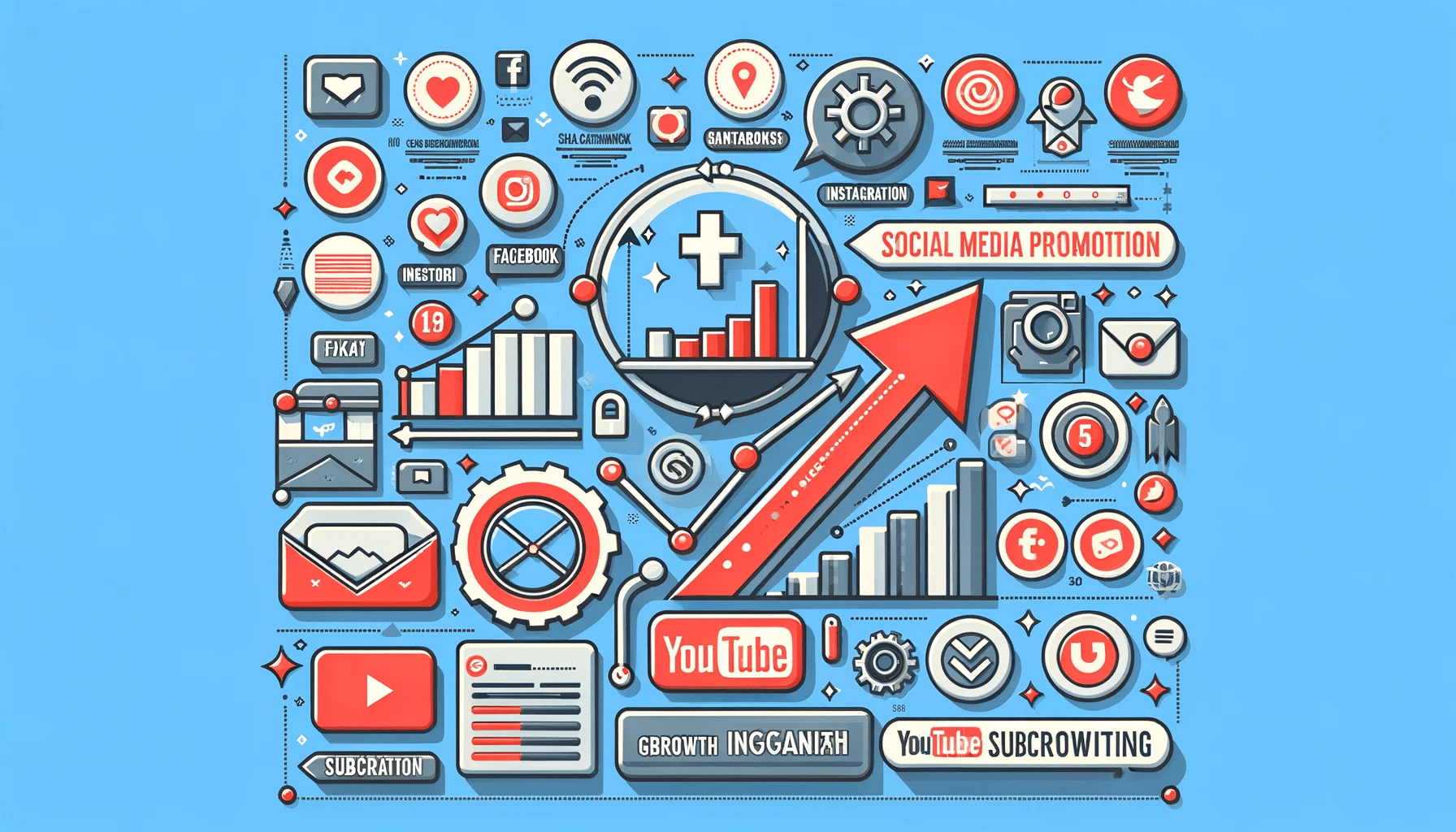 Leveraging social media to boost YouTube subscriptions